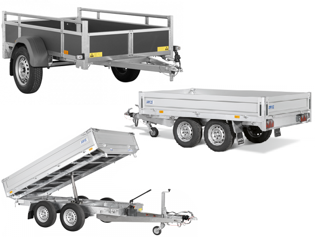 Nieuwe aanhangwagens trailers - Aanhangwagenbedrijf Van de Burgwal B.V.